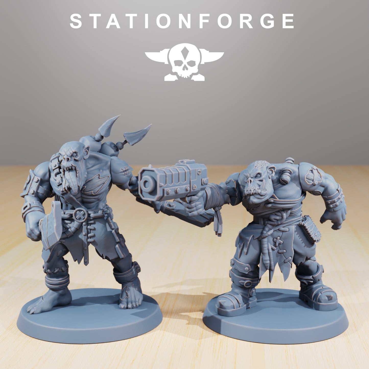 Orkaz Plauge Spredaz from Station Forge, Table top gaming.