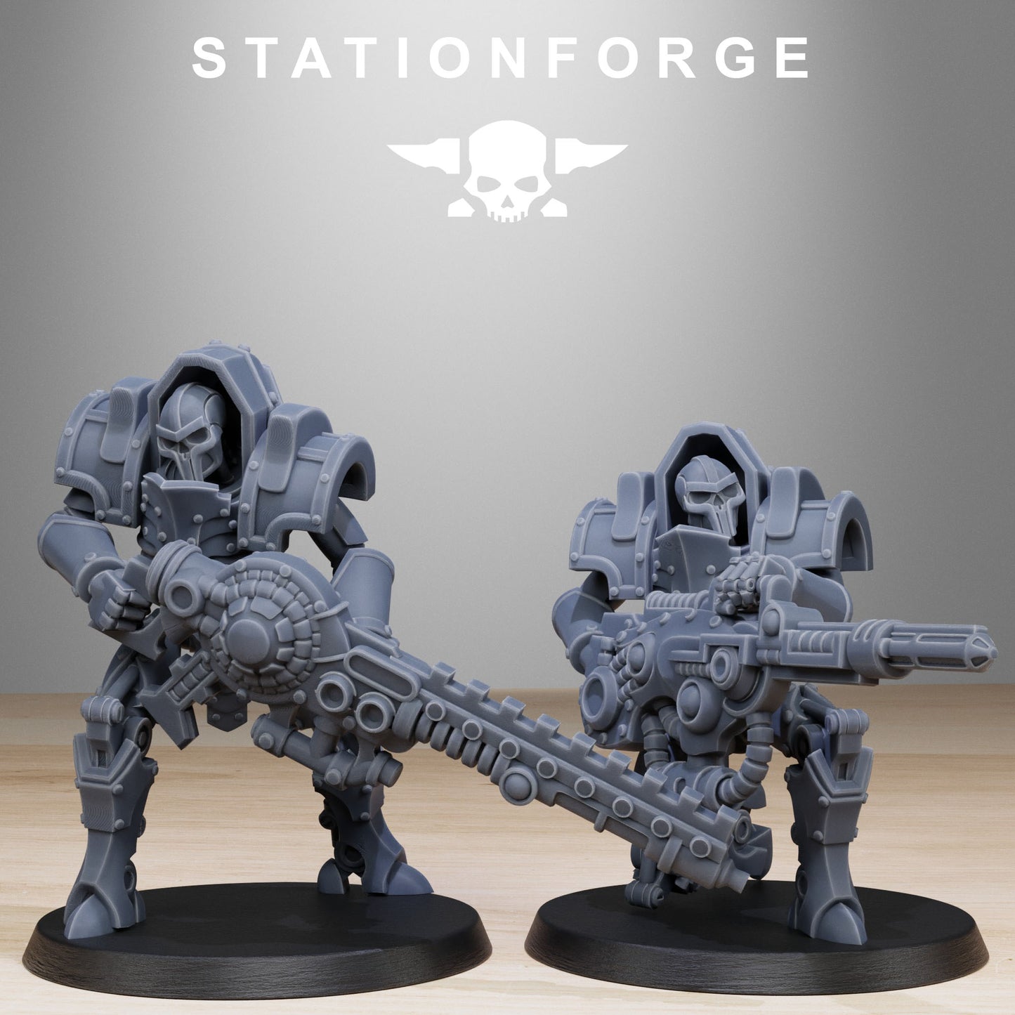 The Astronet Heavy Infantry from Station Forge 32mm