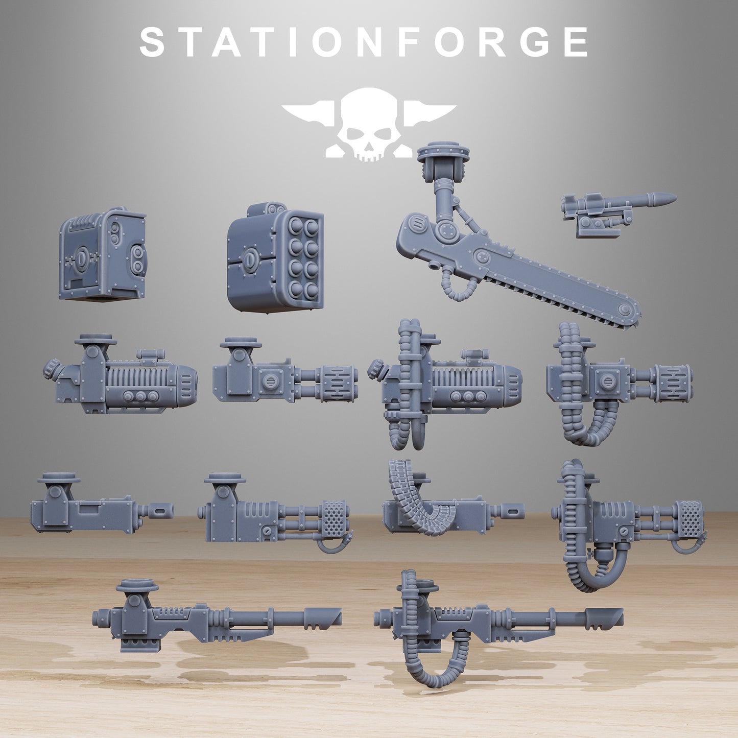 Vaskar Walker Miniature - Station Forge Figures