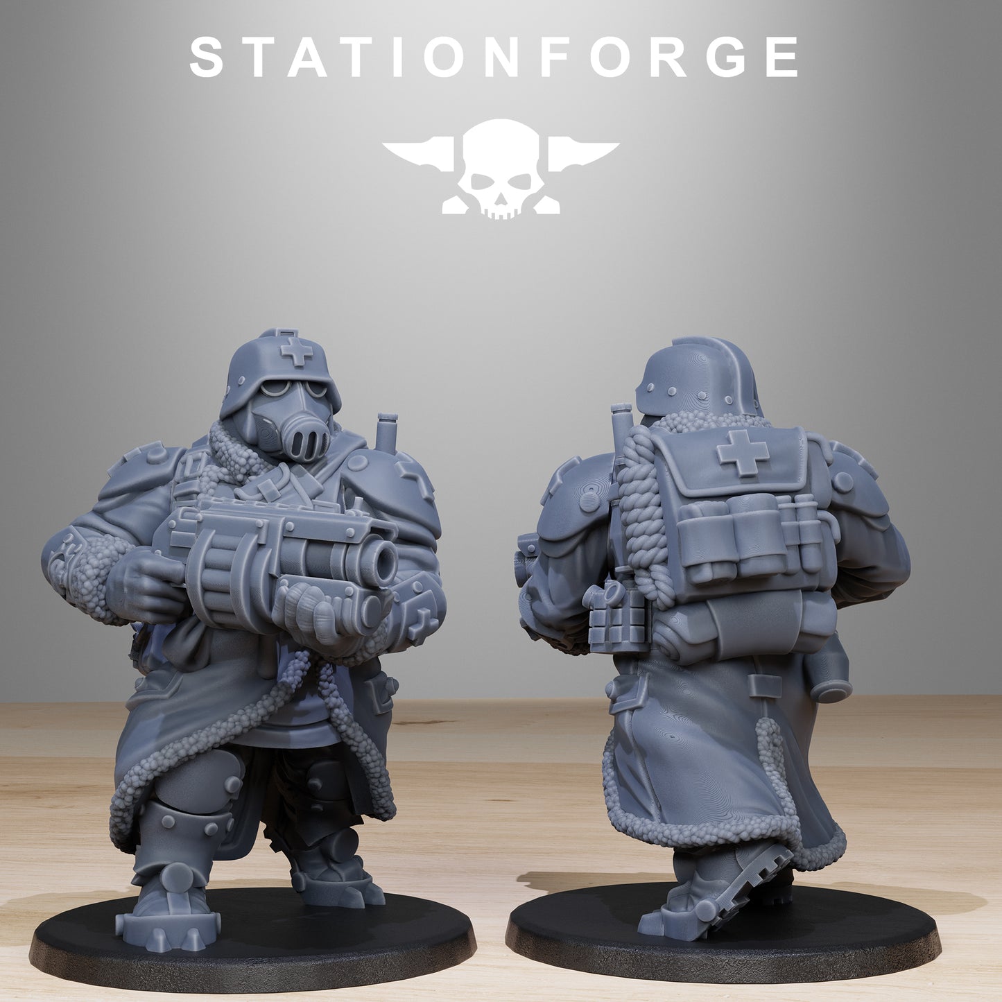 GrimGuard Frostwatch Mutants Miniatures - Station Forge Warhammer Figures