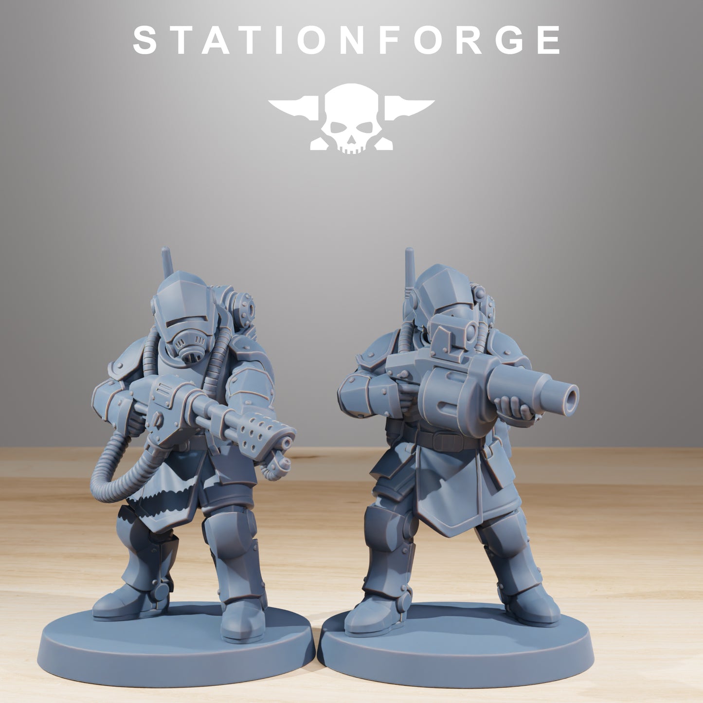 RoyalGuard Commandos Miniatures - Tabletop