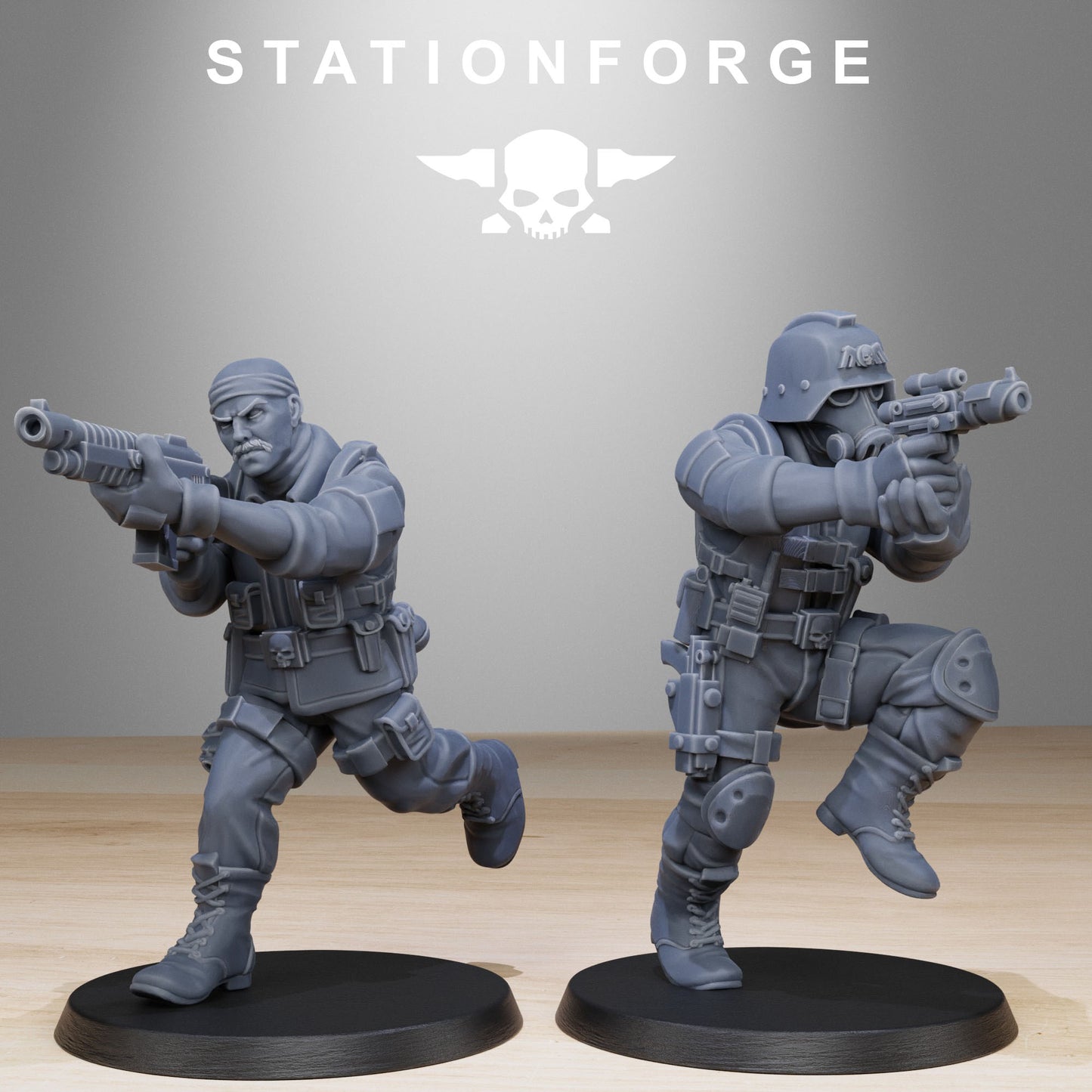 The GrimGuard Counter Terrorists from Station Forge 32mm