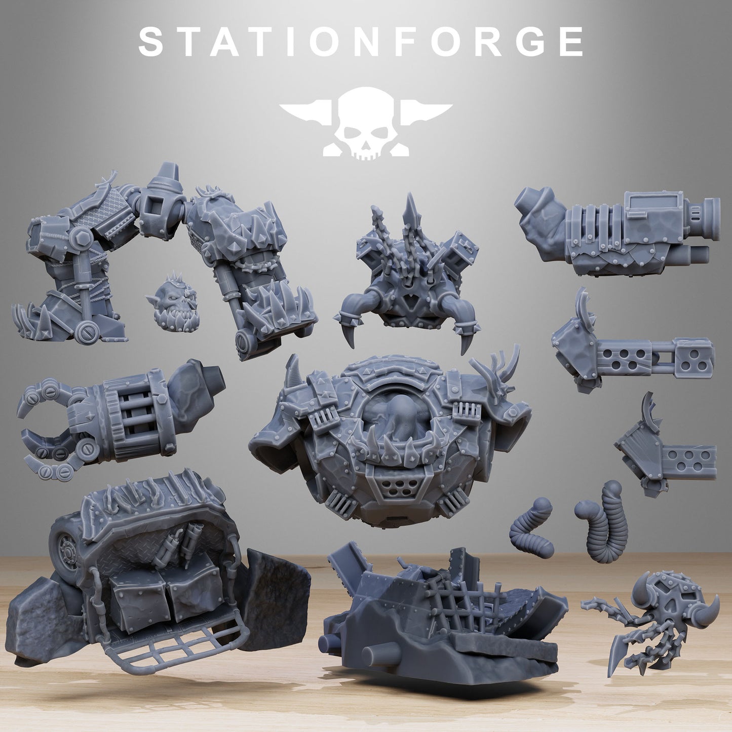 Orkaz Grand Nuta 2.0, Orc Boss from Station Forge Figures