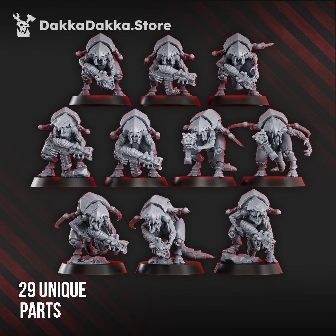 Great Harvest Locustguards from DakkaDakka 32mm Bases Included