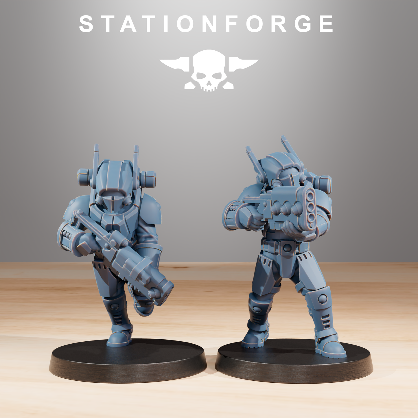 Tarion Clone Infantry from Station Forge, Table top gaming.