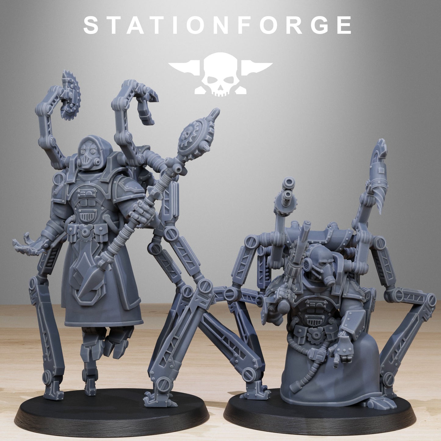 The Scavenger Octapods from Station Forge 32mm