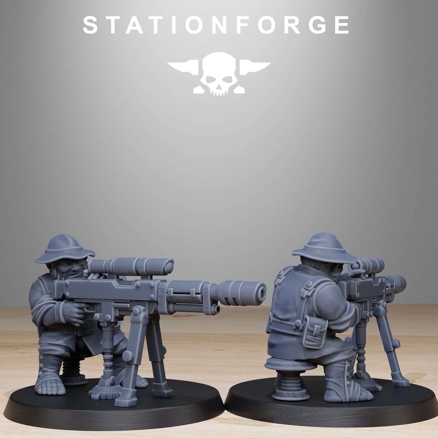 The GrimGuard Skulldart Trappers from Station Forge 32mm