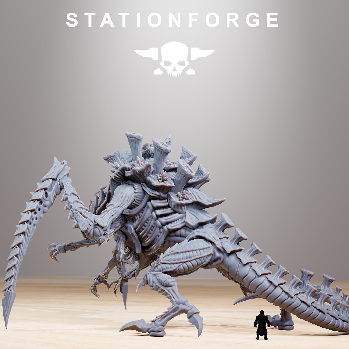 The Xenarid Queen Titan from Station Forge., Table top gaming.