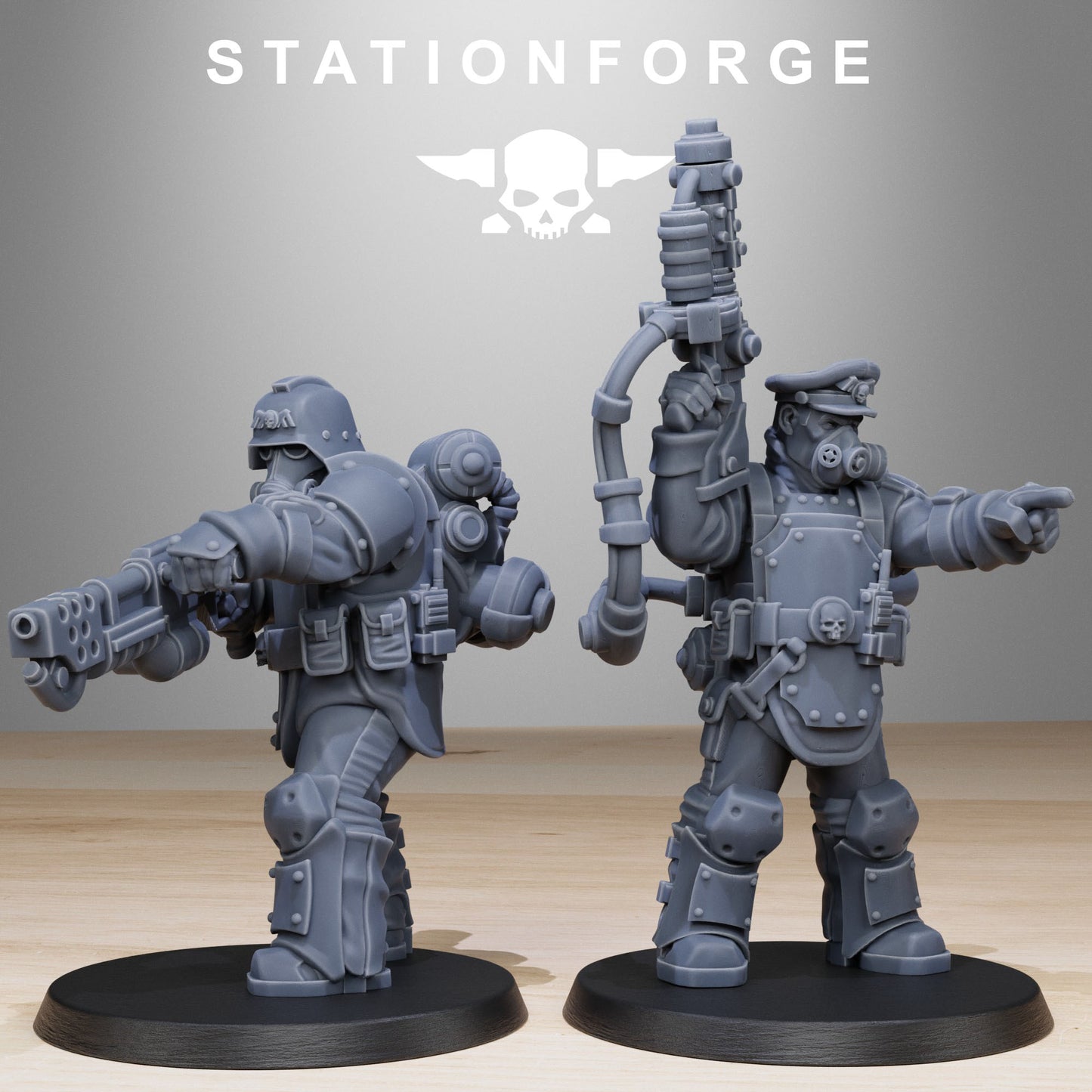 GrimGuard Armored Squad Reborn From Station Forge