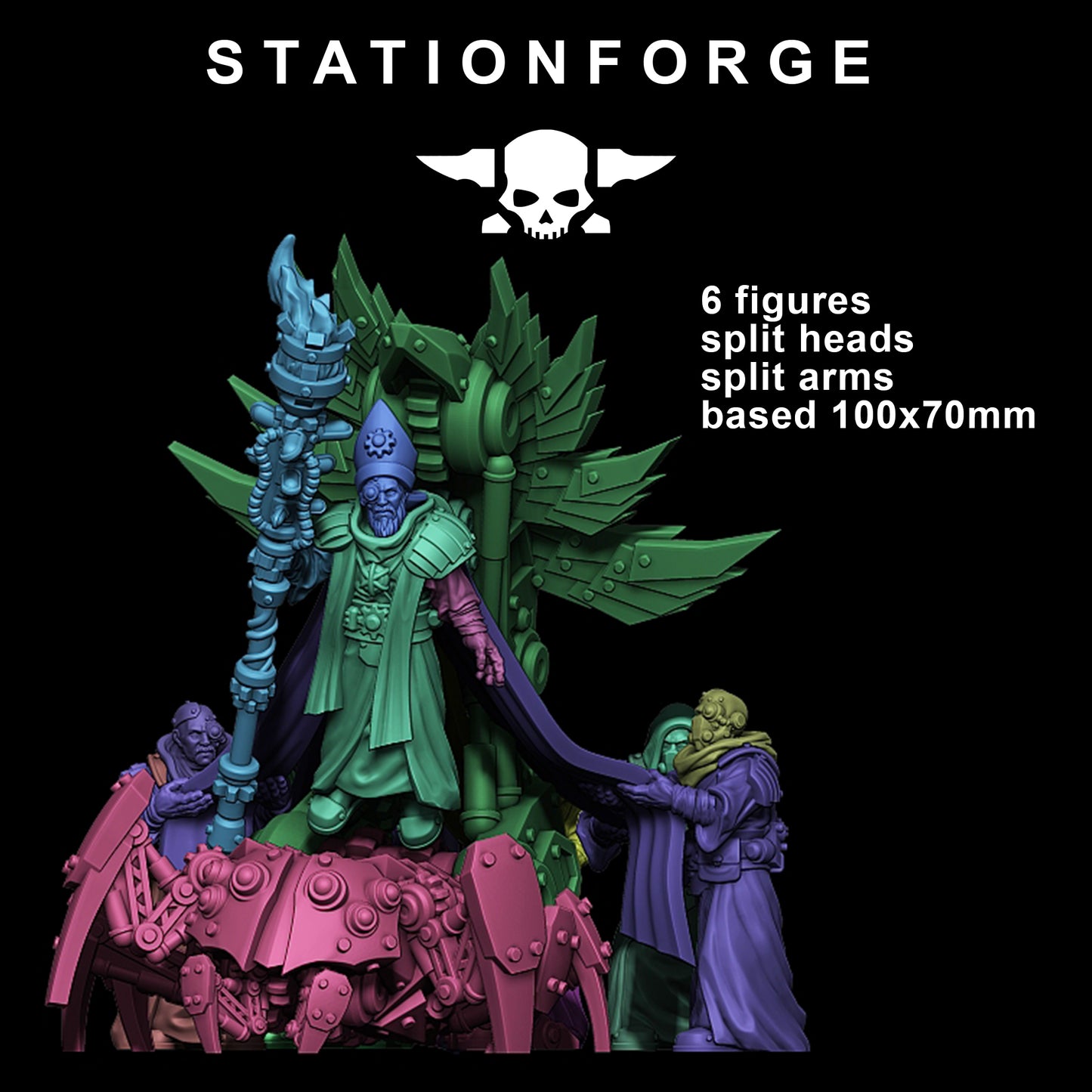 The Scavenger Priest- Station Forge Figurines