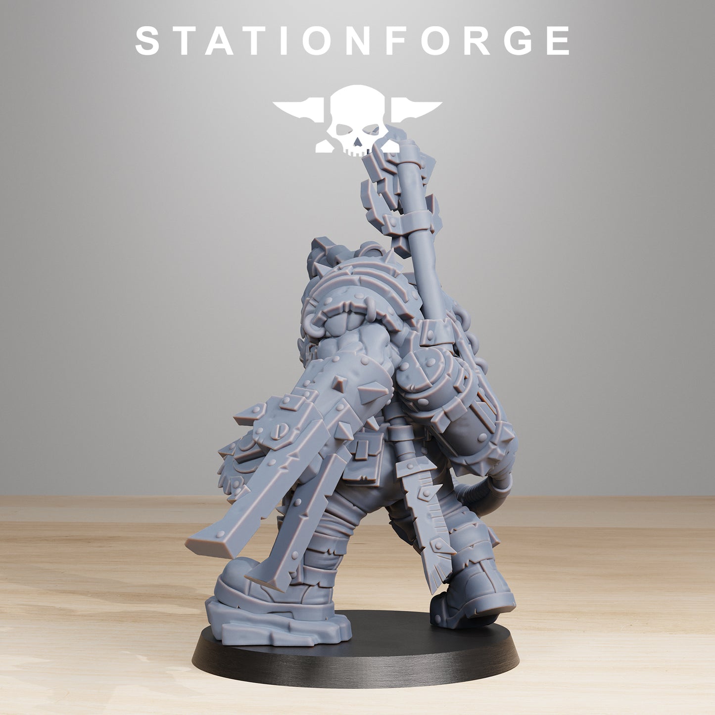 The Orkaz BlackSkull Boss from Station Forge