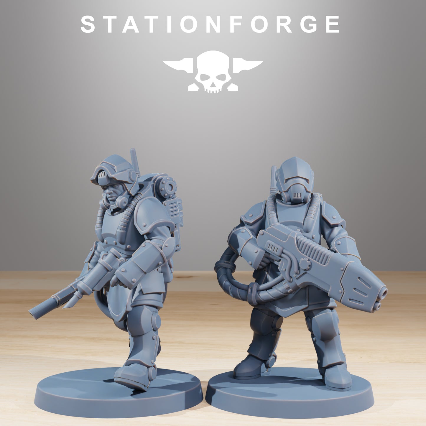 RoyalGuard Commandos Miniatures - Tabletop