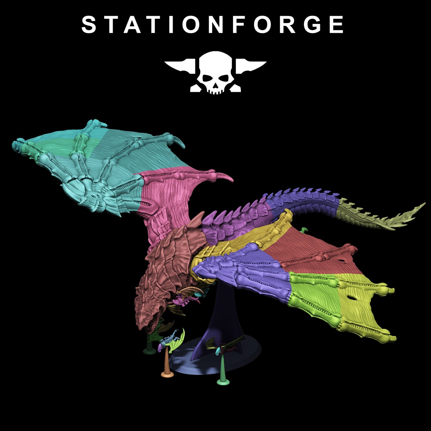 Xenarid Dragon from Station Forge