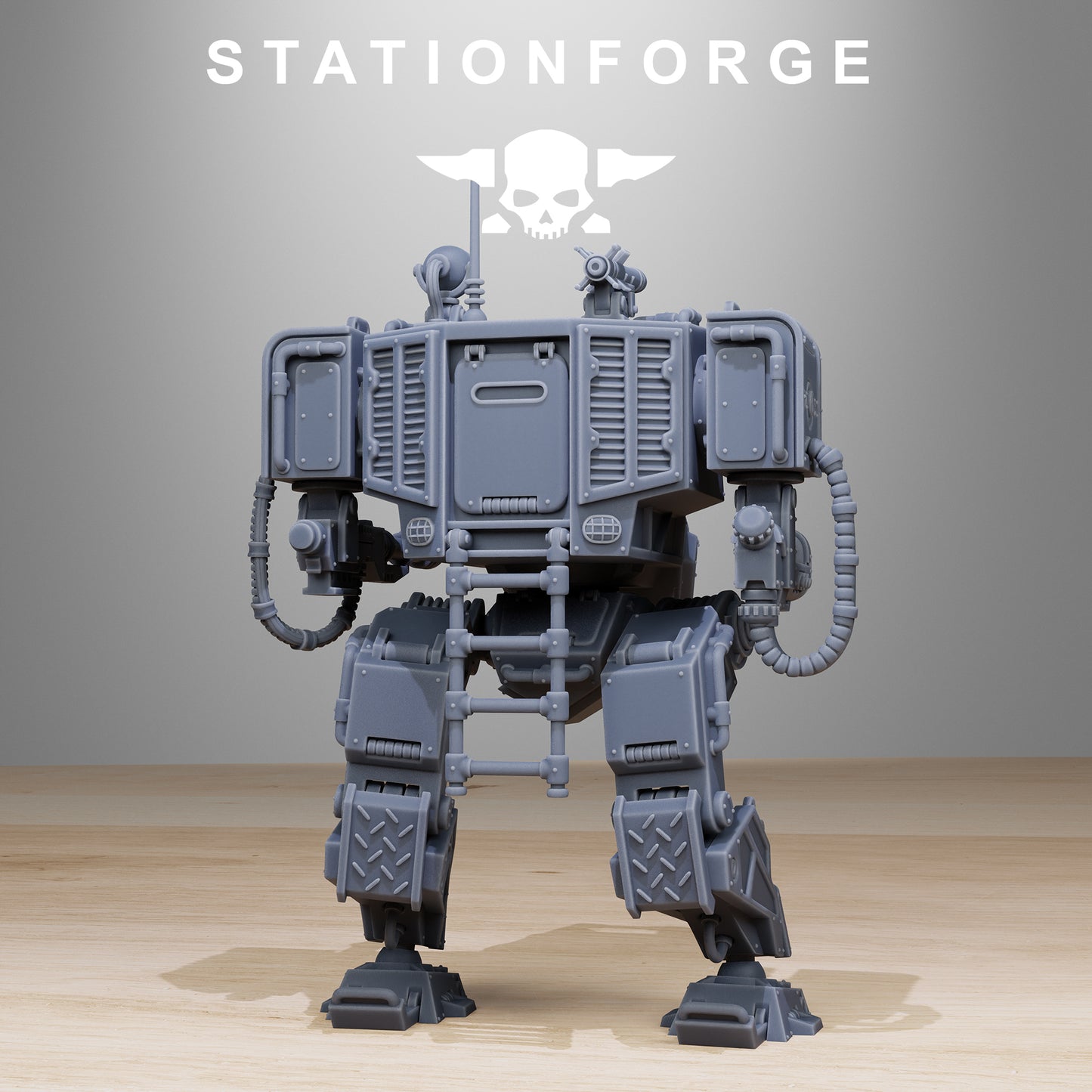 Vaskar Walker Miniature - Station Forge Figures