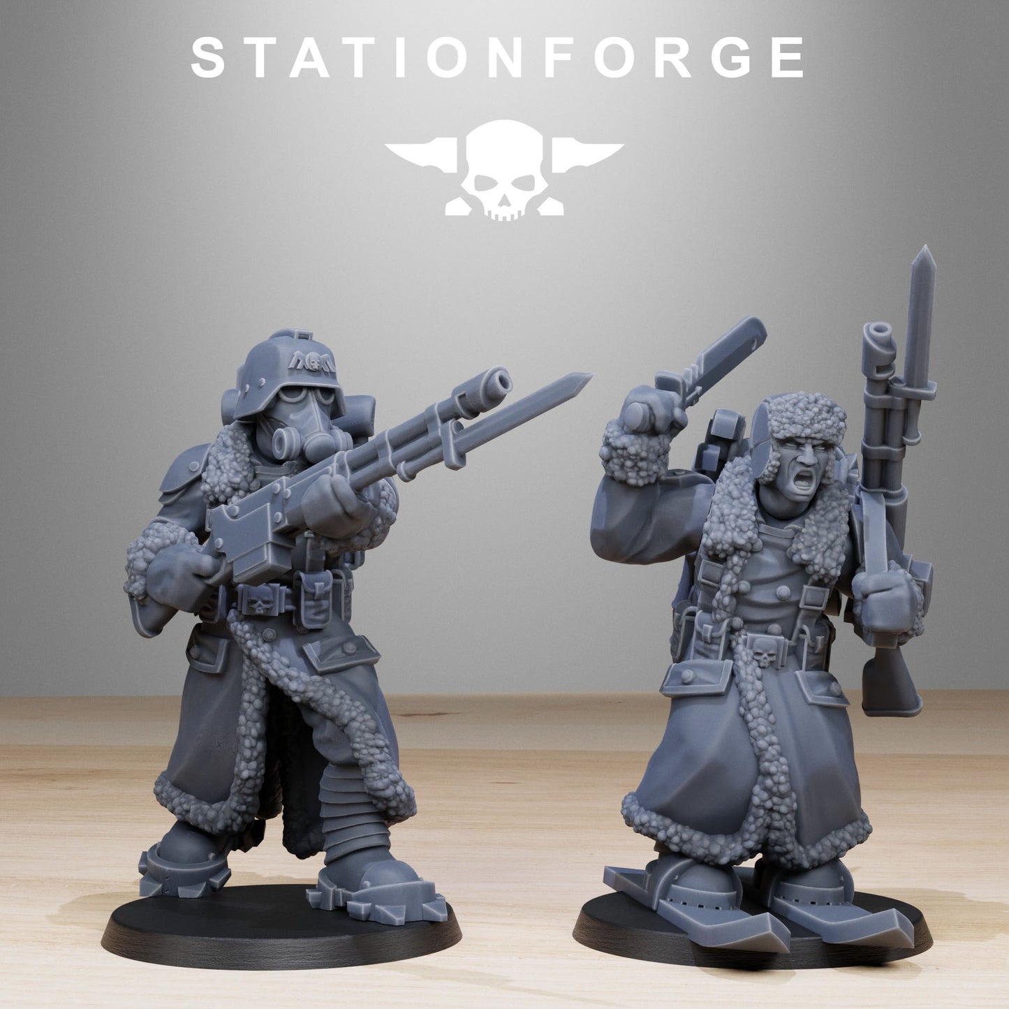 The GrimGuard Frostwatch Skiers From Station Forge