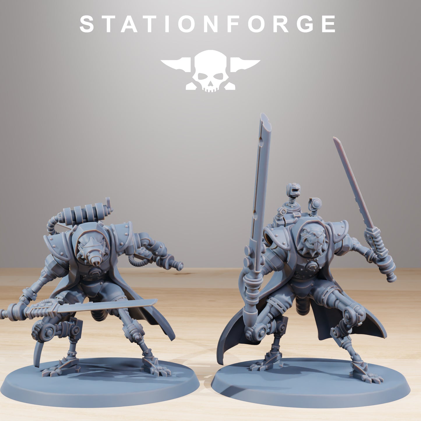 Raticus Curdsters Miniatures - Station Forge Figures