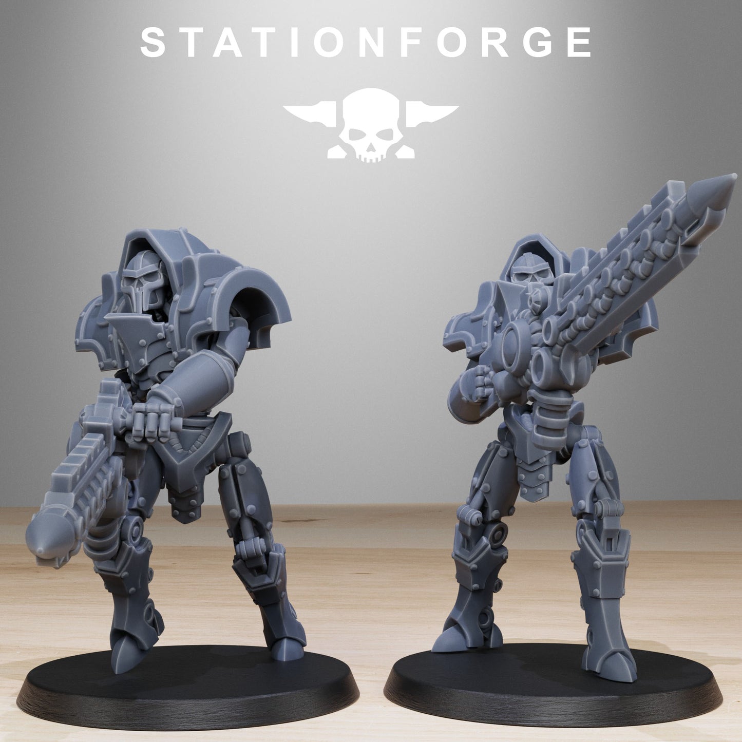 The Astronet Heavy Infantry from Station Forge 32mm