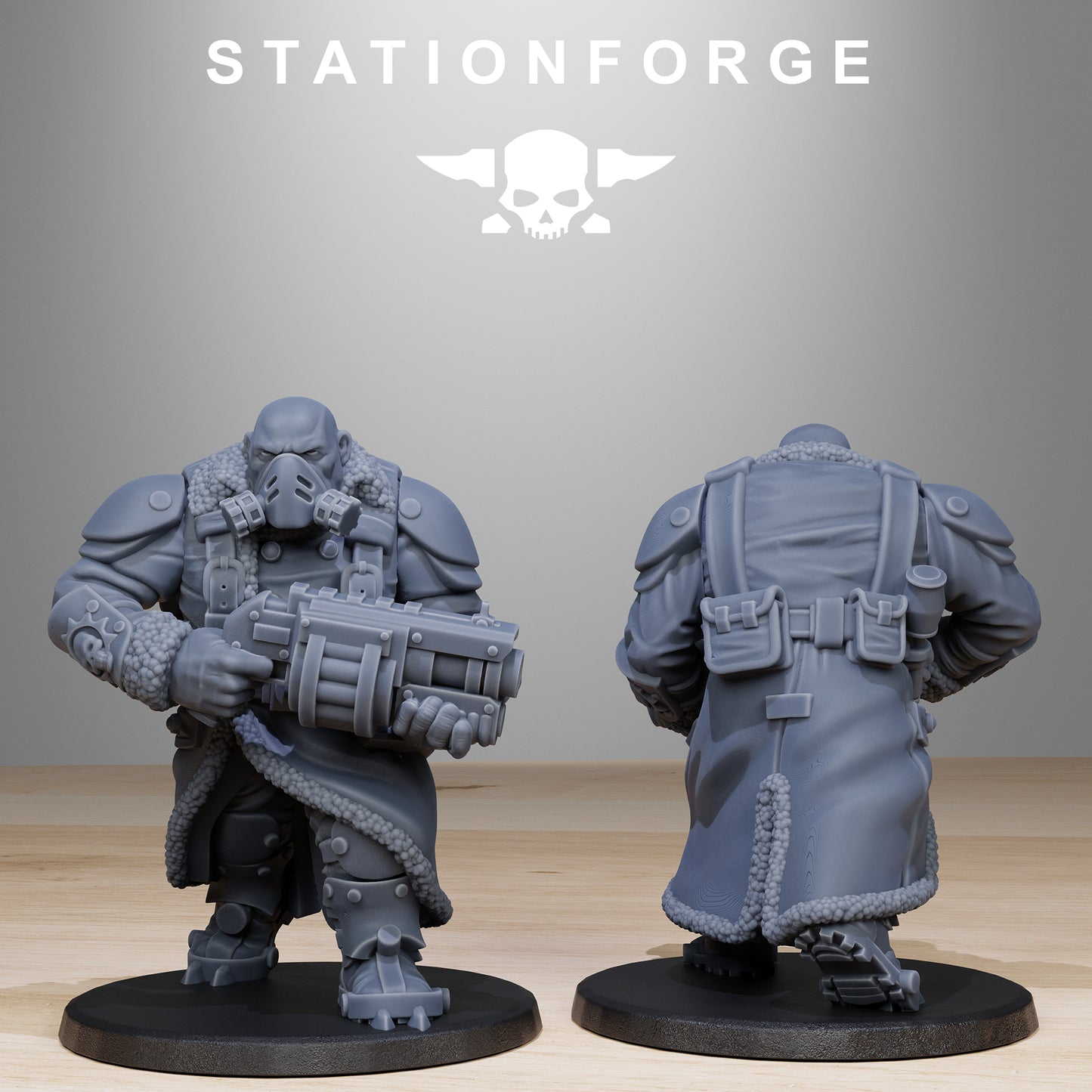 GrimGuard Frostwatch Mutants Miniatures - Station Forge Warhammer Figures