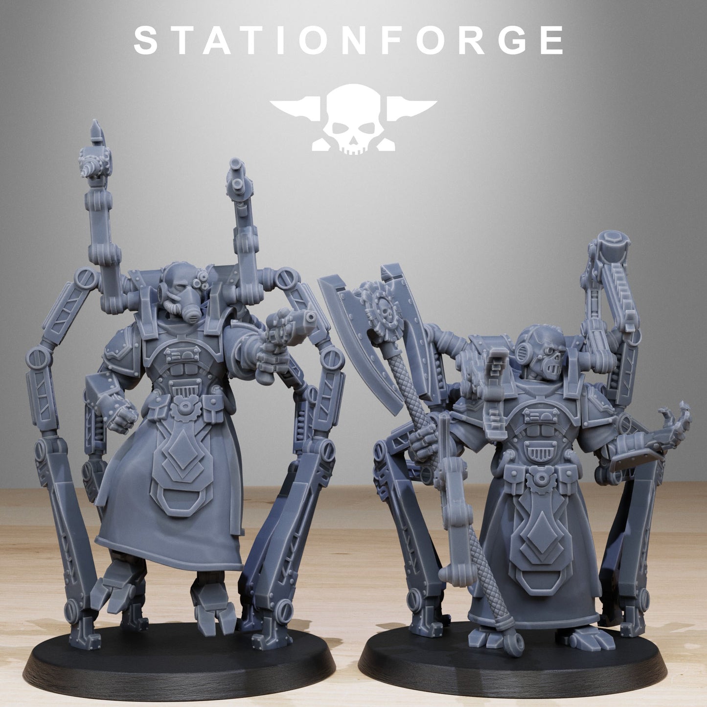 The Scavenger Octapods from Station Forge 32mm