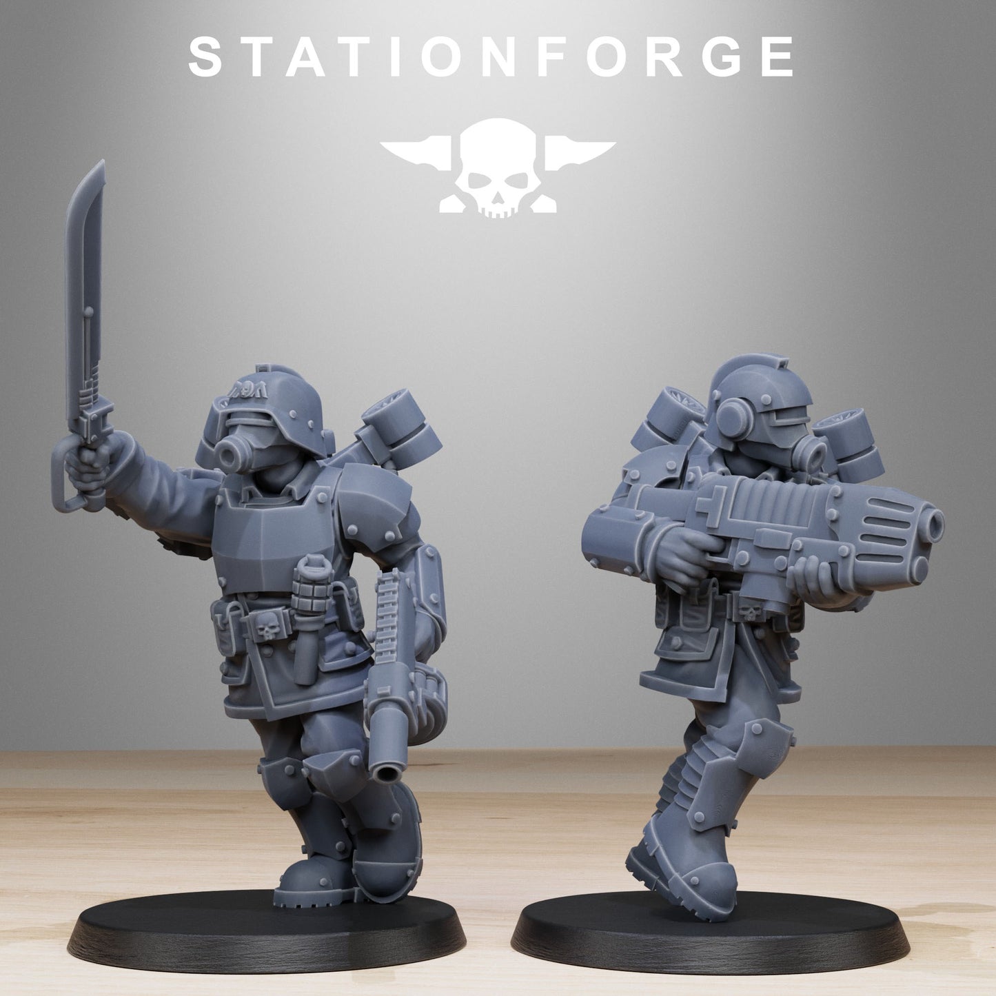 GrimGuard Aero Troopers Miniatures - Tabletop