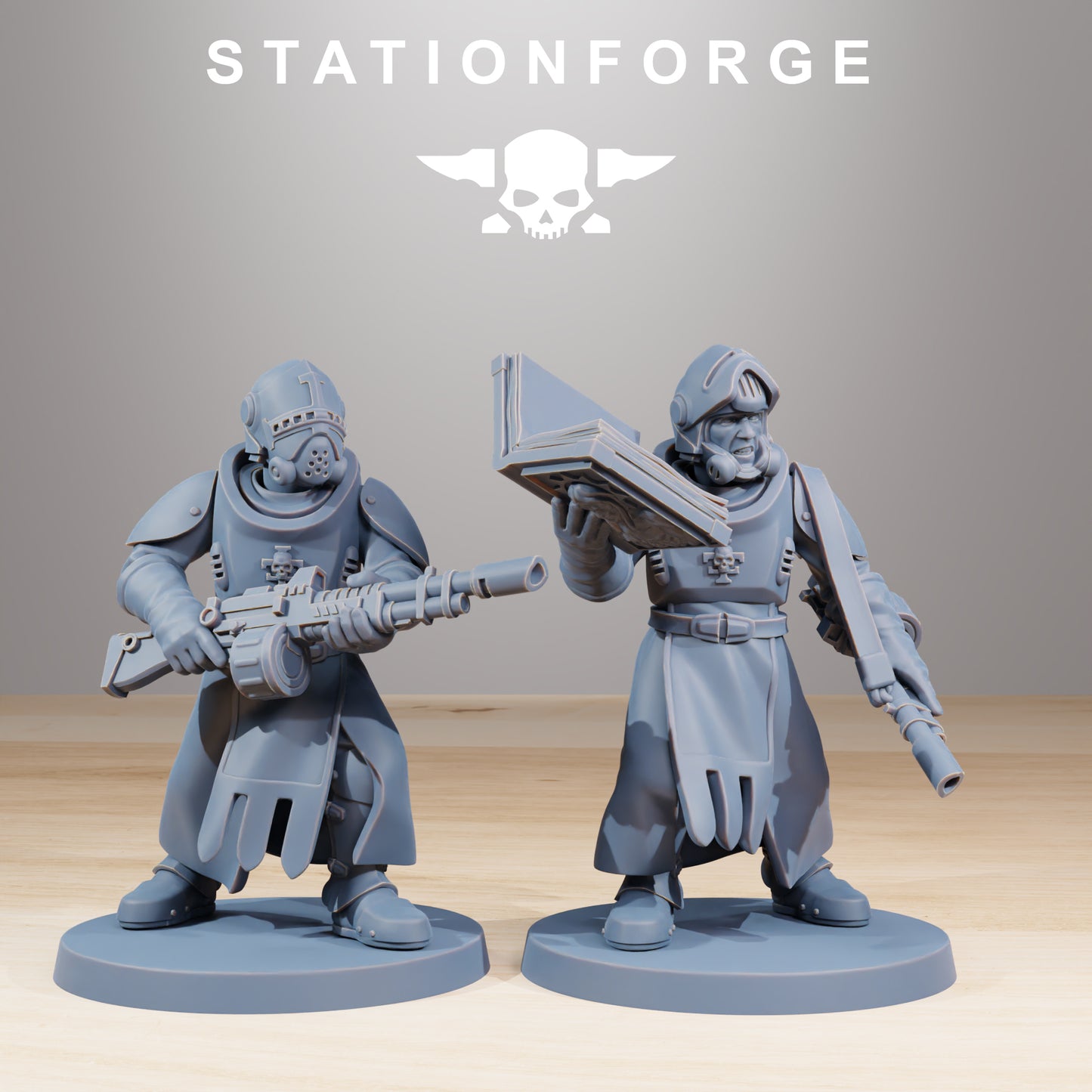 RoyalGuard Templars Miniatures - Station Forge Figures