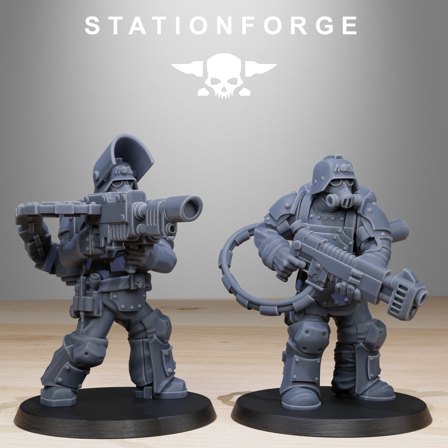 GrimGuard Armored Squad Reborn From Station Forge