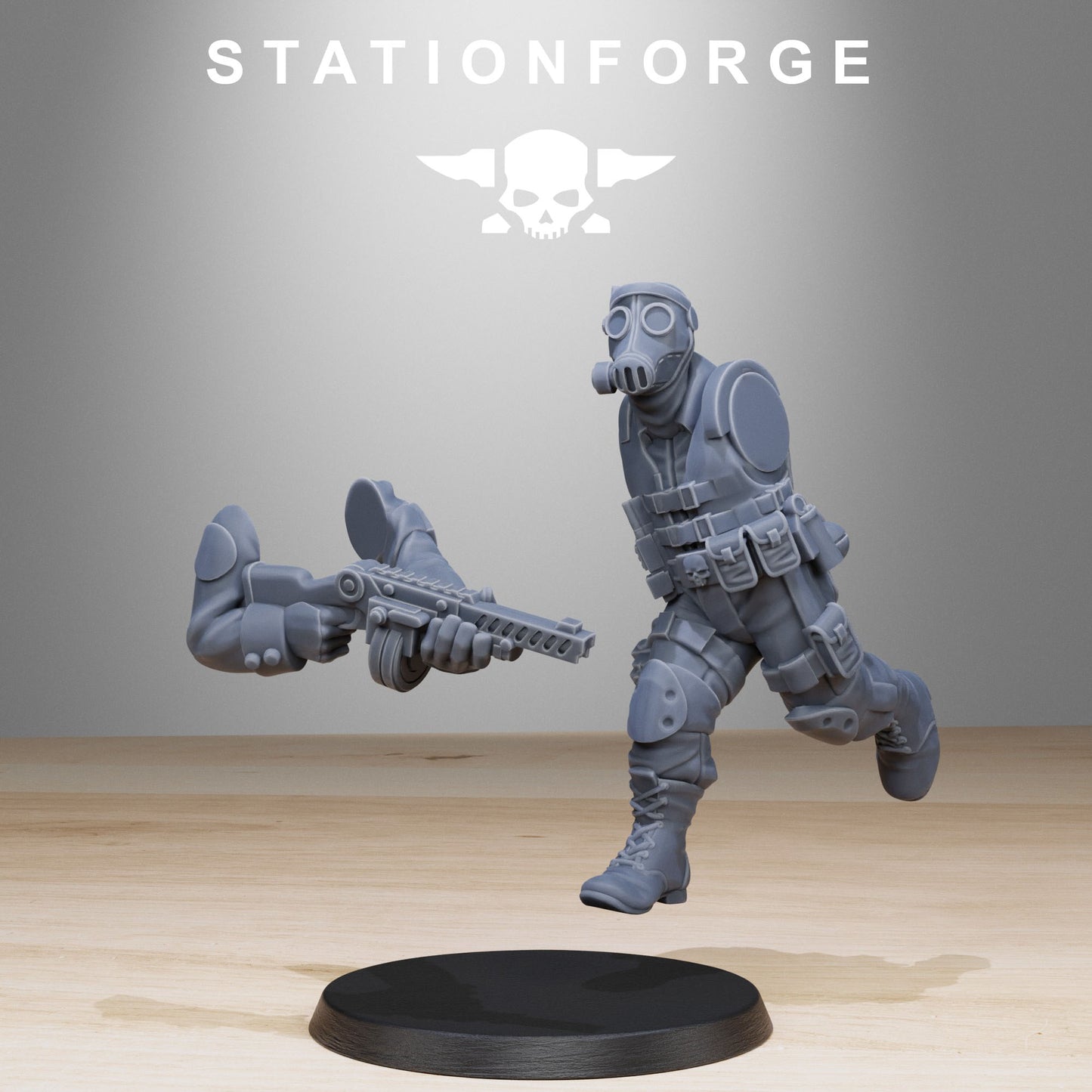 The GrimGuard Counter Terrorists from Station Forge 32mm