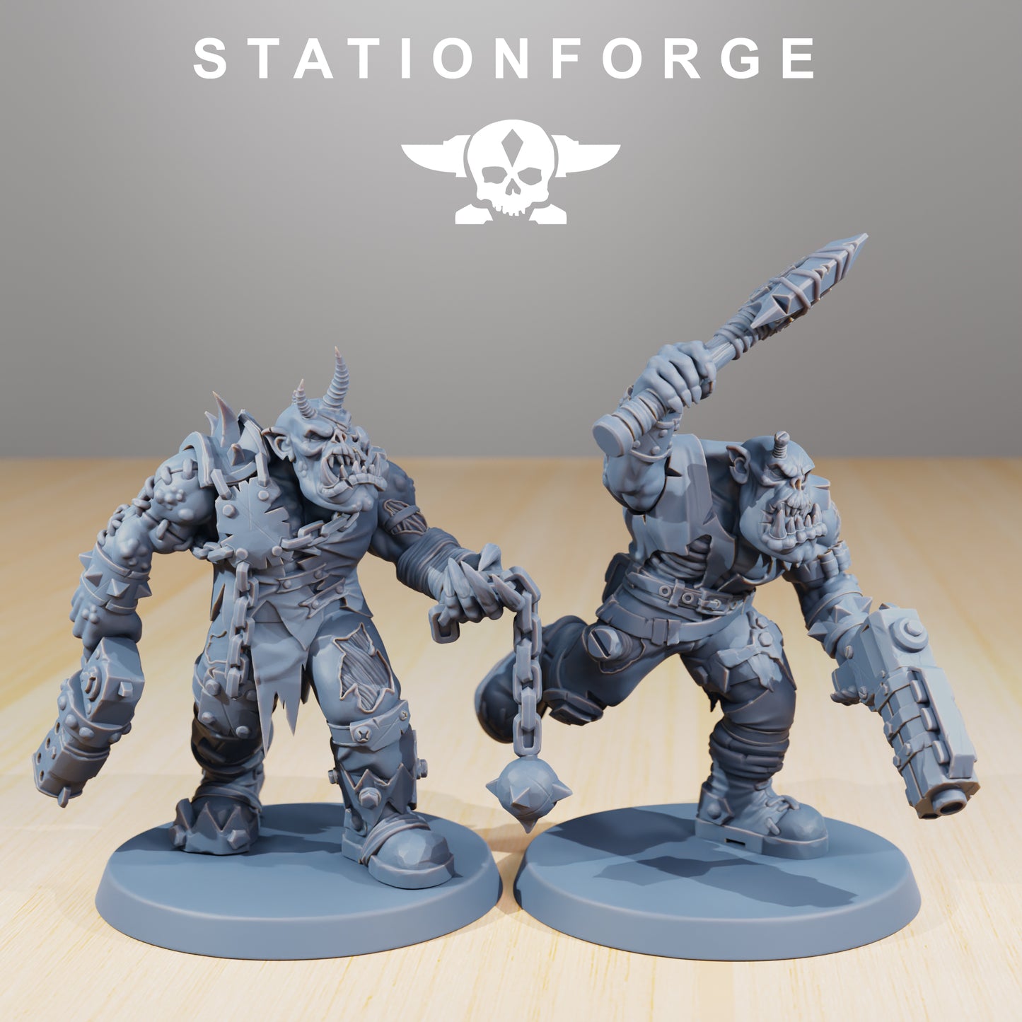 Orkaz Plauge Spredaz from Station Forge, Table top gaming.