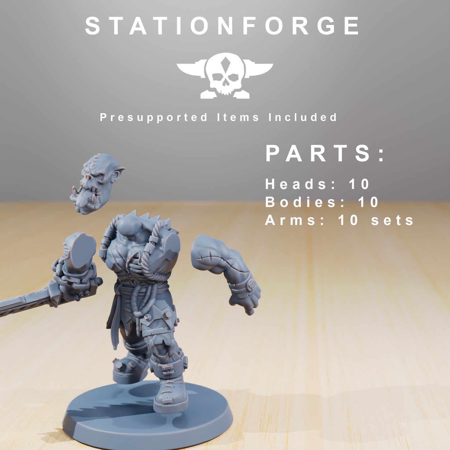 Orkaz Plauge Spredaz from Station Forge, Table top gaming.