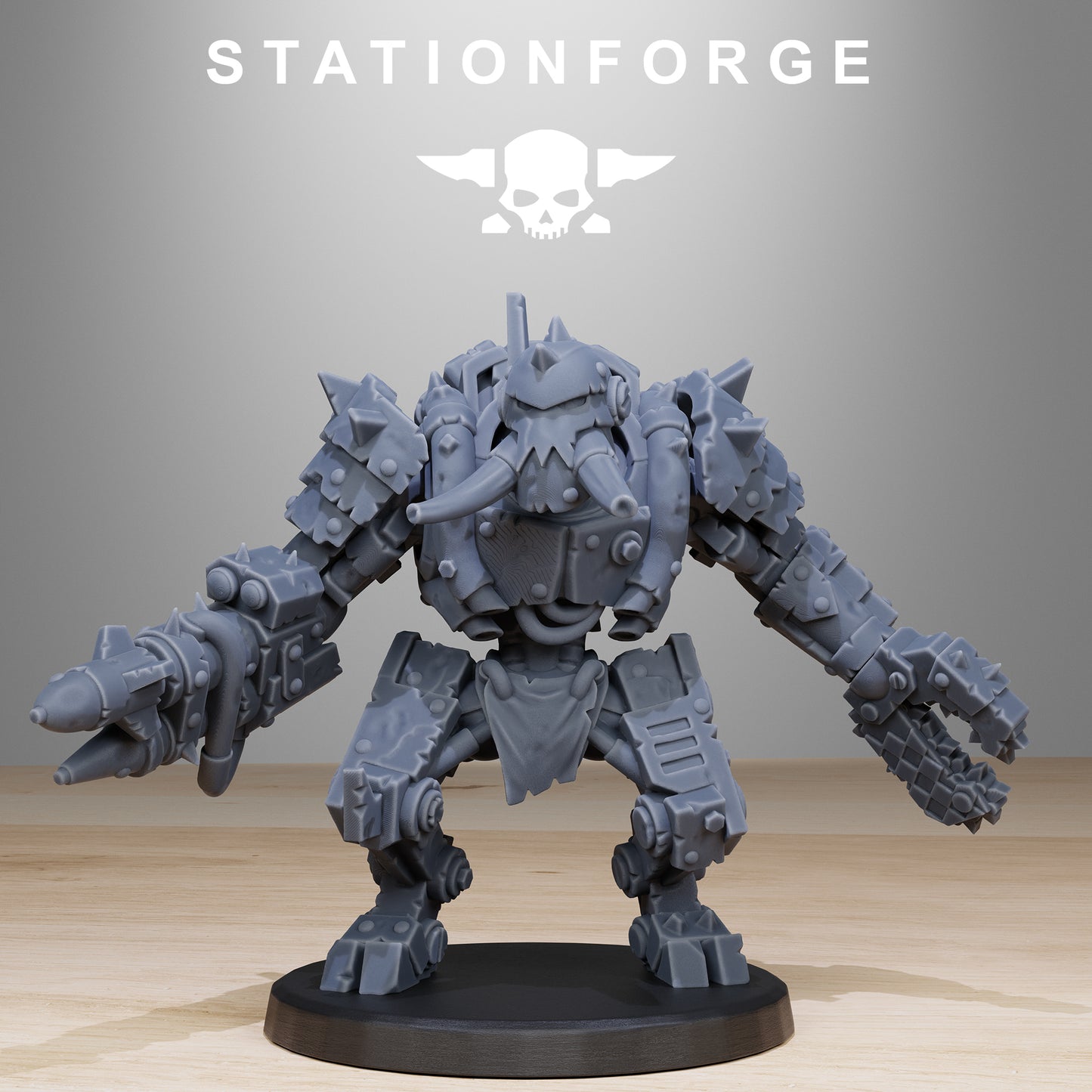 Orkaz Bots Infantry Miniatures - Station Forge Figures