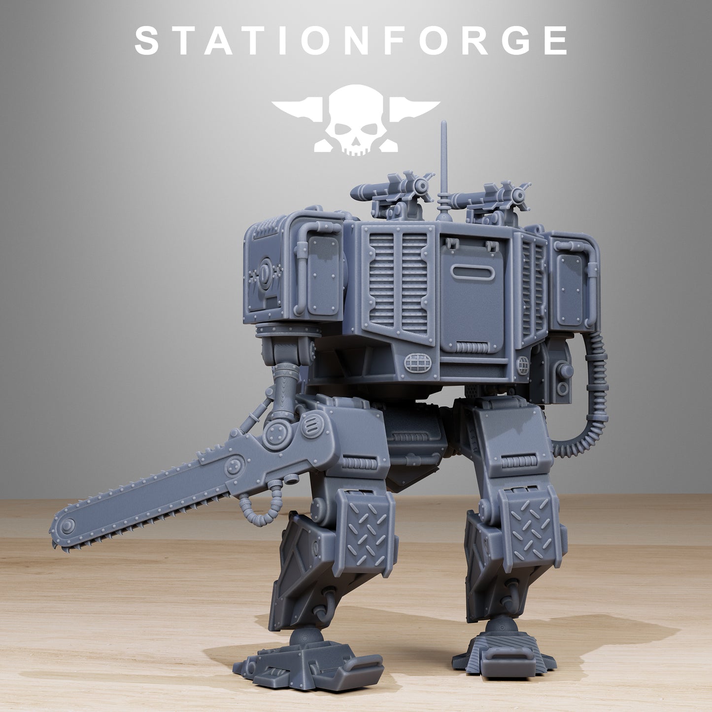 Vaskar Walker Miniature - Station Forge Figures