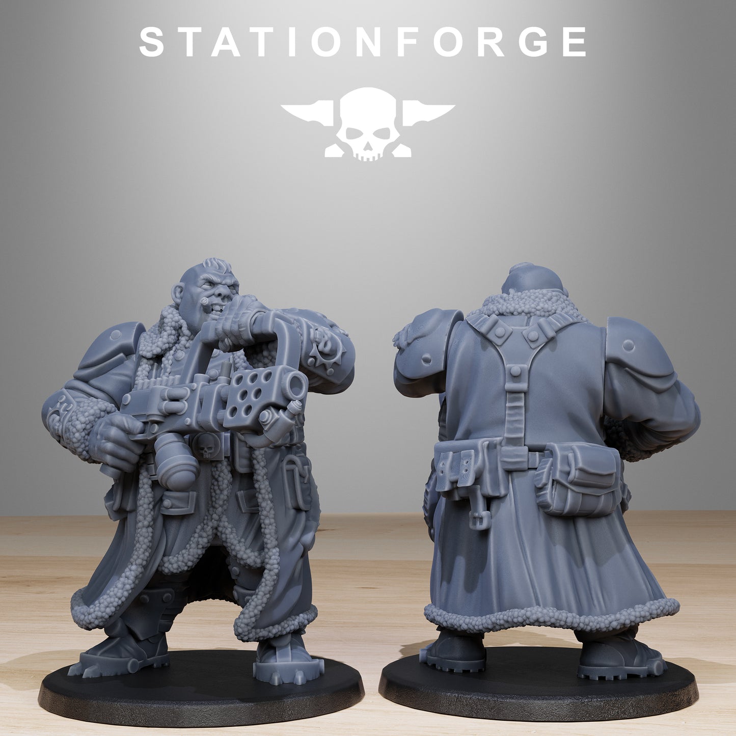 GrimGuard Frostwatch Mutants Miniatures - Station Forge Warhammer Figures