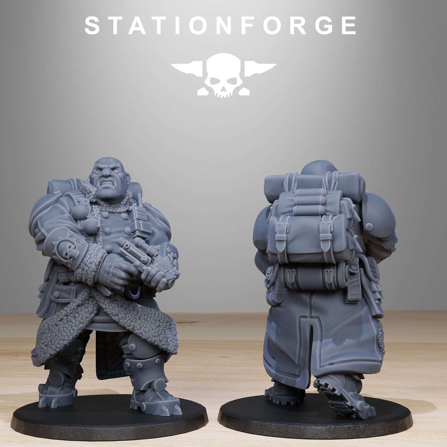 GrimGuard Frostwatch Mutants Miniatures - Station Forge Warhammer Figures