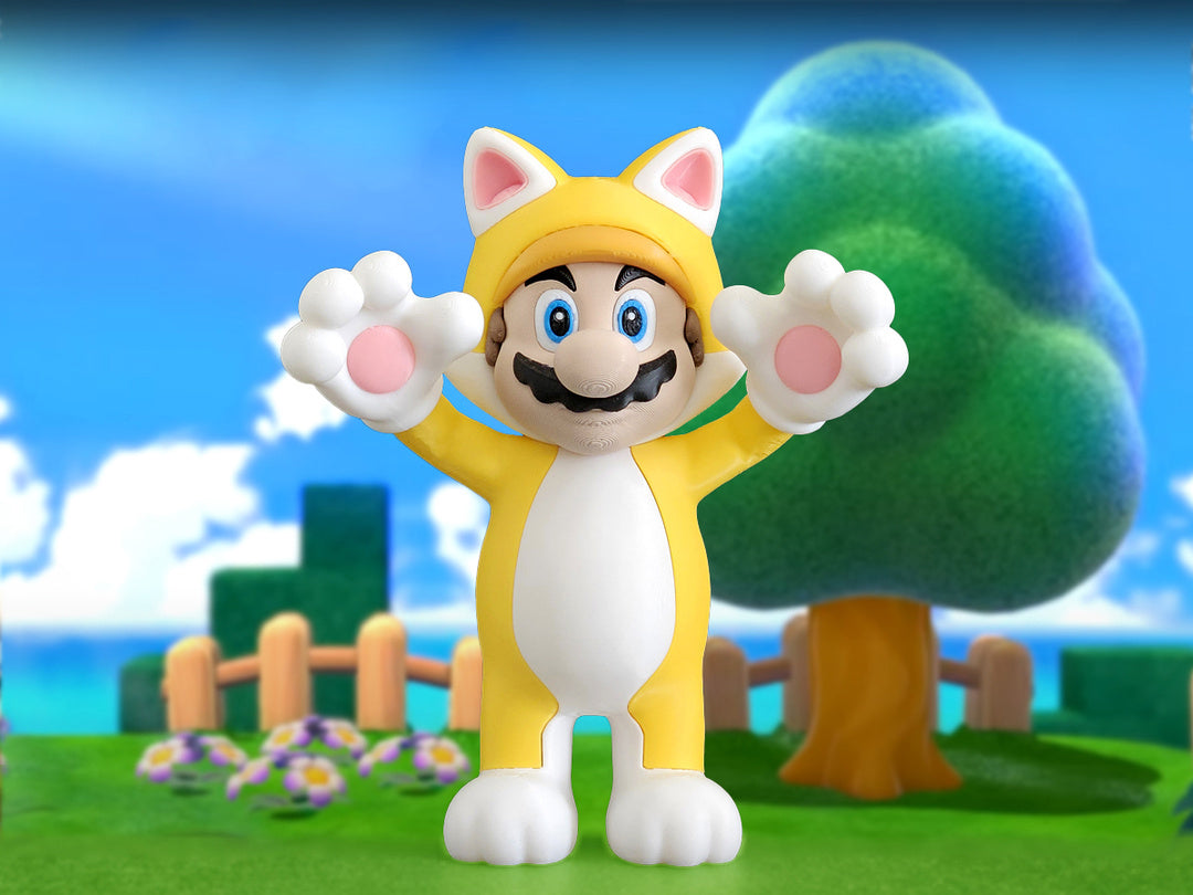 Nintendo Mario Cat Figure