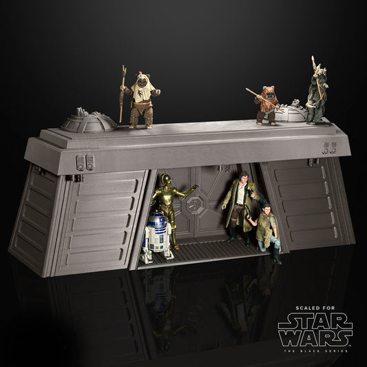 3D Printed Endor Bunker diorama for Black series figures