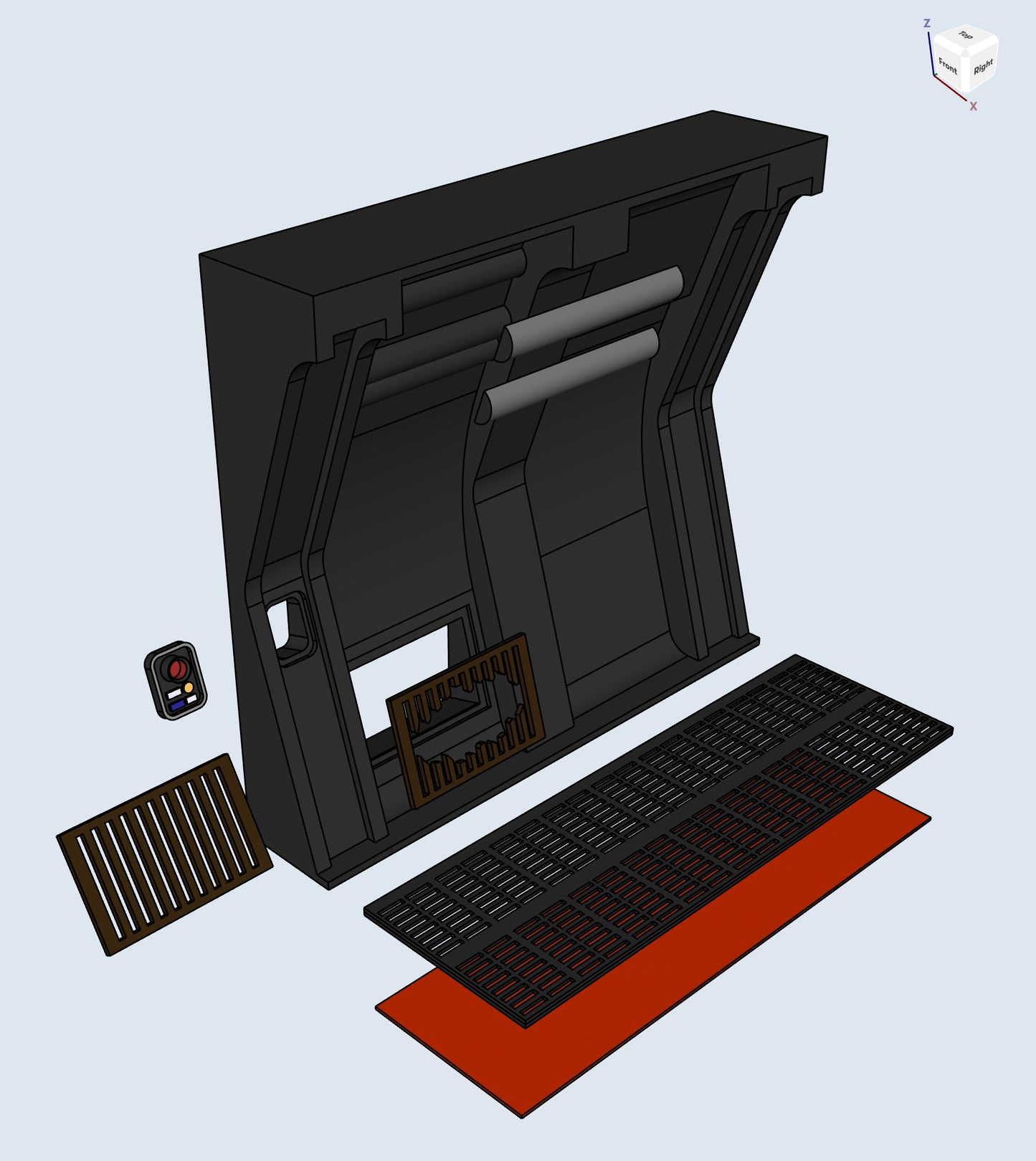 3D Printed Death Star Escape Cell Block 1/12th Black Series Star Wars Diorama