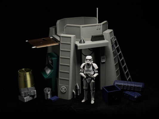 Mapuzo security Outpost for Star Wars Black Series figures