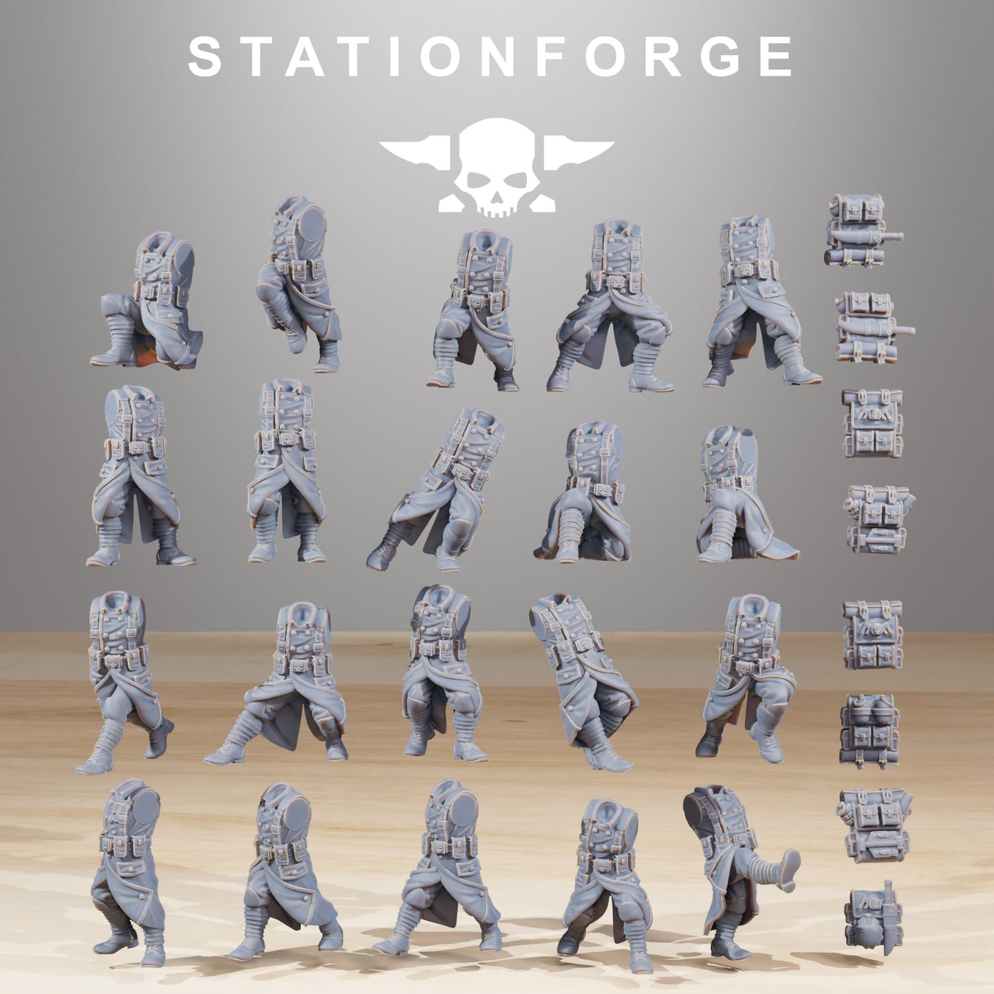 The GrimGuard Army Builder Kit from Station Forge.