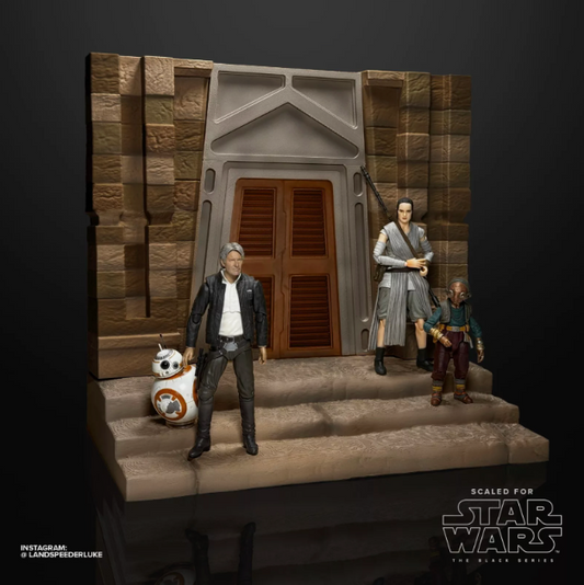 3D Printed Maz's Castle on Takodana Diorama for 3.75 in Figure & 6 in Figures
