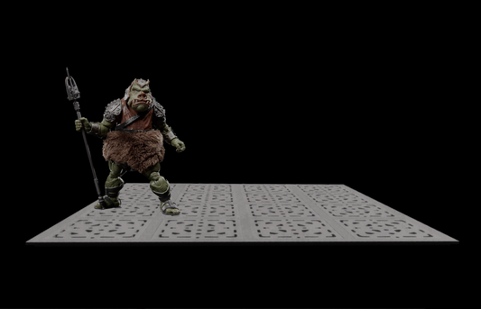 3D Printed Jabba's Palace floor panels/grate for Star Wars figures