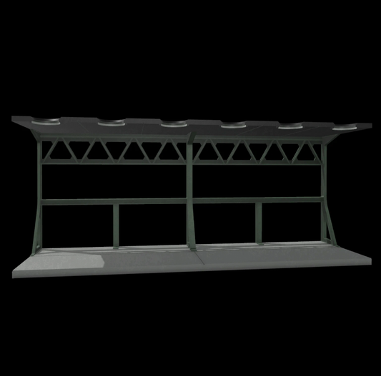3D printed ROTJ Endor gantry diorama for Star Wars Black Series Figures