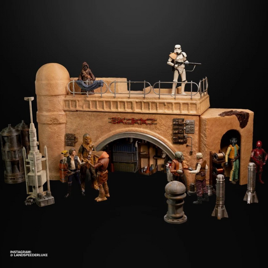 Star Wars Custom Desert Bazaar Diorama