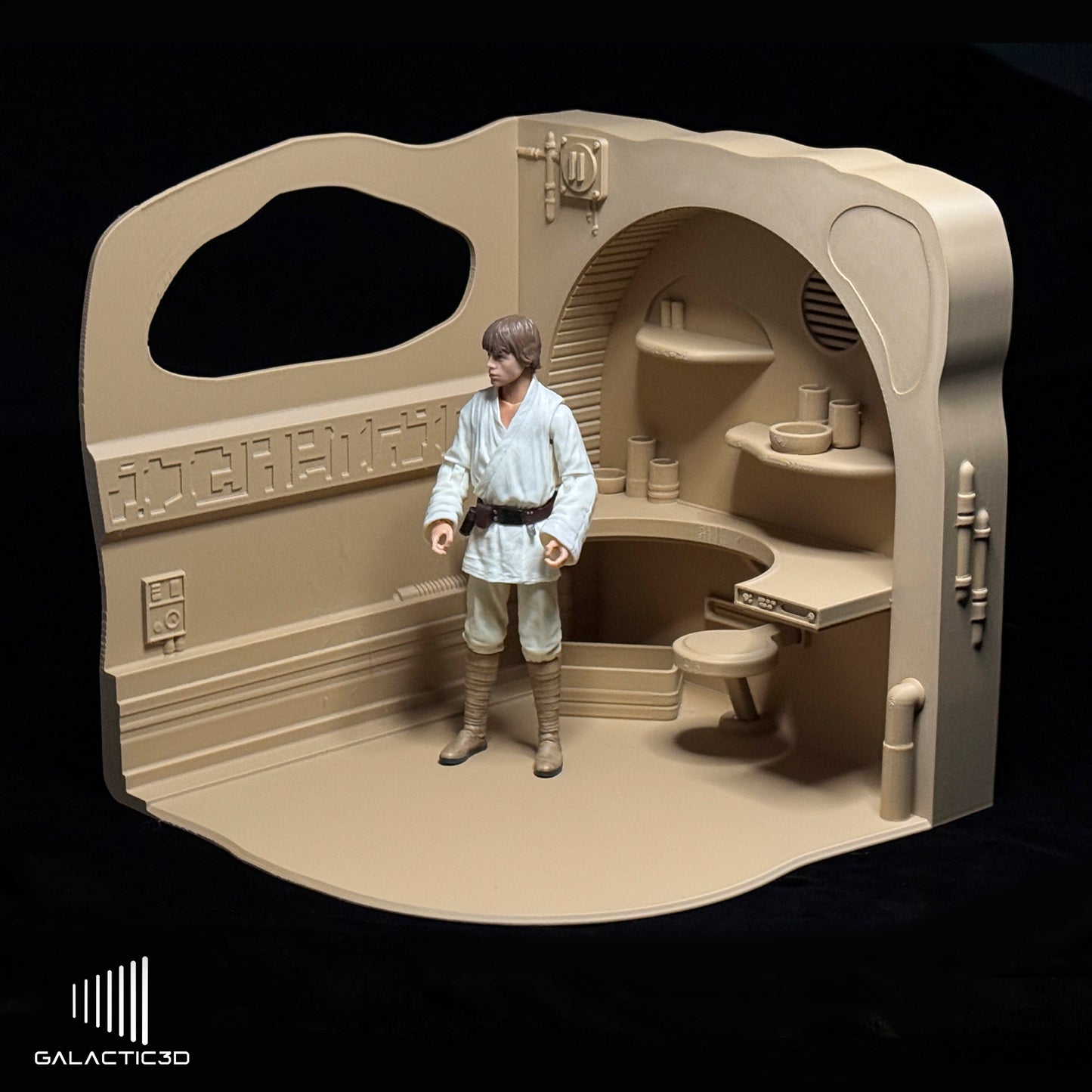 Andor dessert workshop diorama for Star Wars 3.75" and 6" Figures