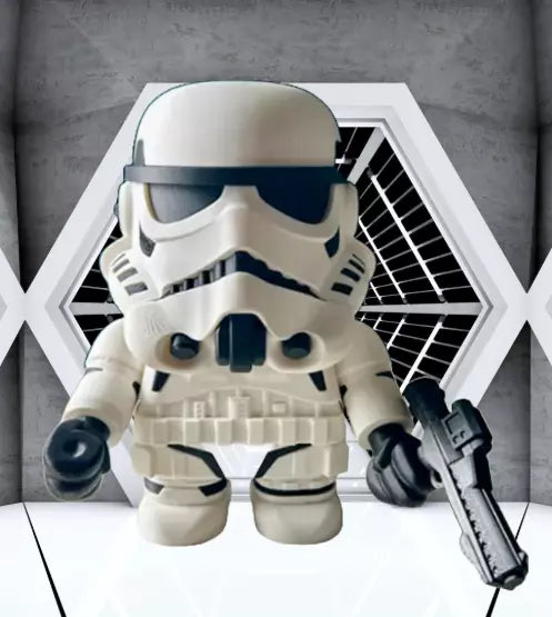 3D Printed. 6.5" Funky Stomtrooper Figure