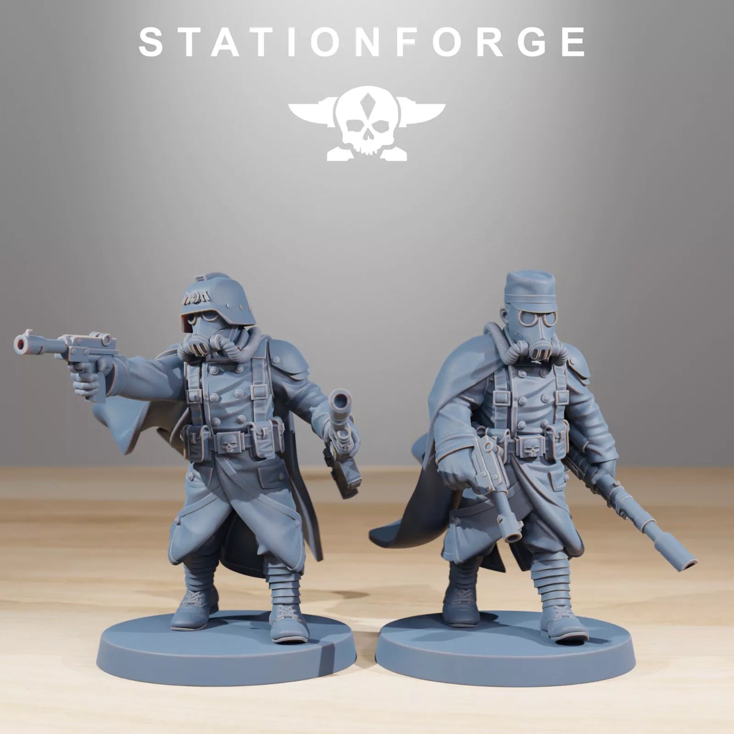 Grim Guard Marksmen from Station Forge, Table top gaming.