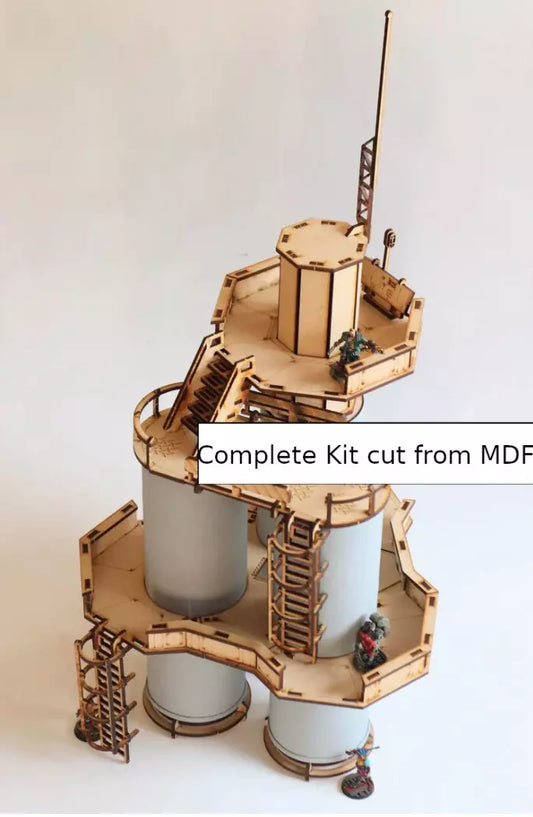 War gaming terrain table top gaming Triple sodium tower storage kit