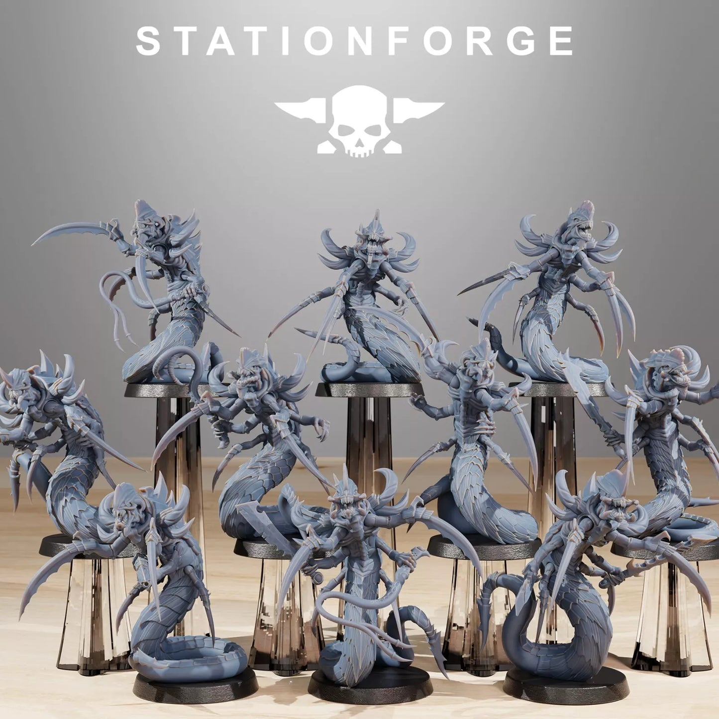 Xenarid Serpents from Station Forge