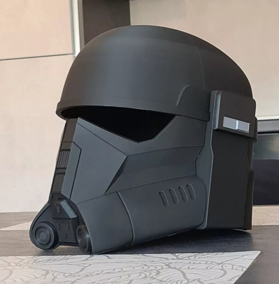 Imperial Mandalorian Super Commando Helmet - 3D Printed Costume Accessory