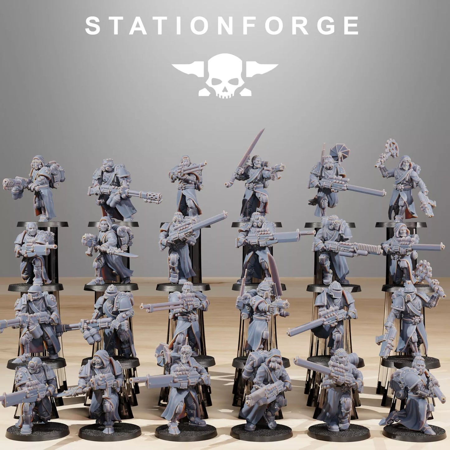 The Scavenger Infantry Builder Kit from Station Forge.