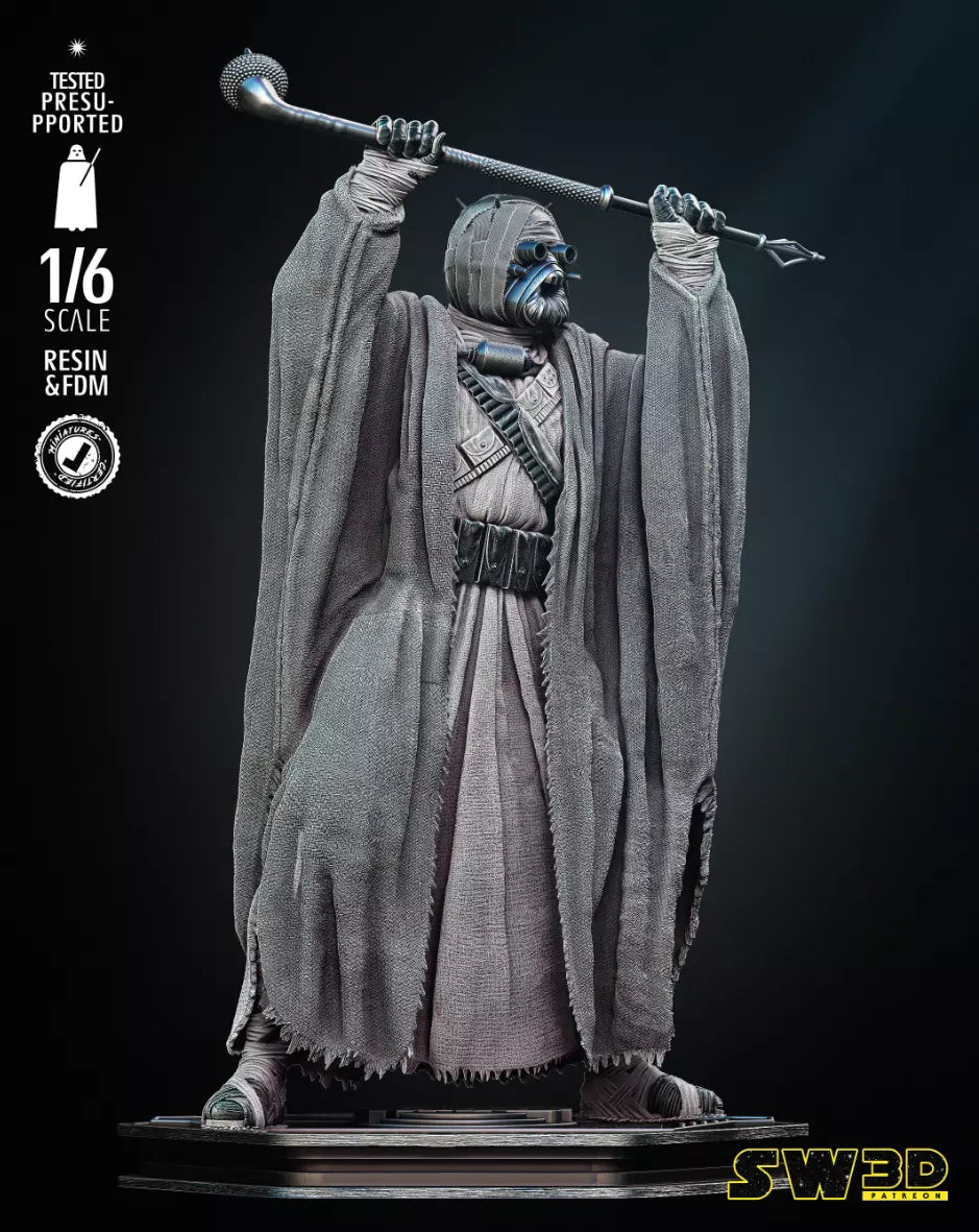STAR WARS -  1/16th Tuskan Raider Diorama